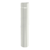 Труба водосточная D90х2000 GS (ВПЭД-03-9010 Чистый белый-0.5) (фото)