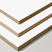 ЛМДФ двухсторонняя белая гладкая 16мм DM/K101/K101/SM/SM СвиссКроно (фото)